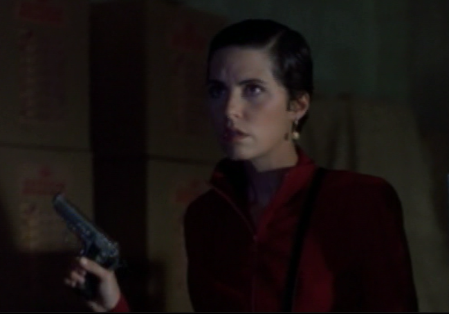 Male gaze alert: I like short hair on women. Even (especially?) trigger happy crime boss types of women.