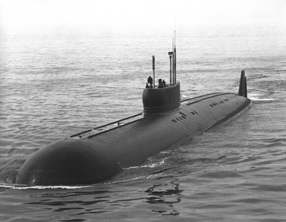 The 1st dirty joke I ever heard doesn't work so well in print, but here it is: "What's long, hard, and filled with se(a)men?" "A submarine!" (Photo from Wikipedia.com)