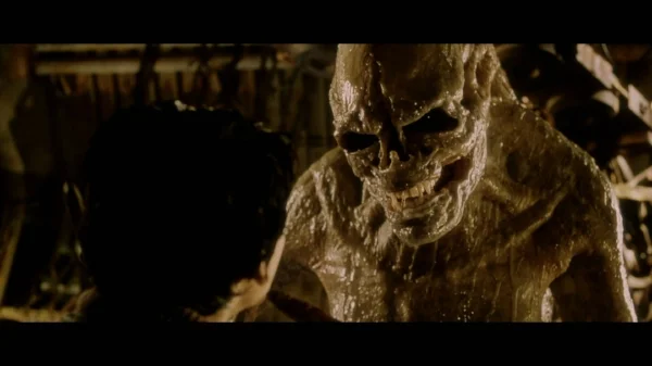 "No, no, that's a fair question. I don't know why I look like Pumpkinhead either." (doblu.com)