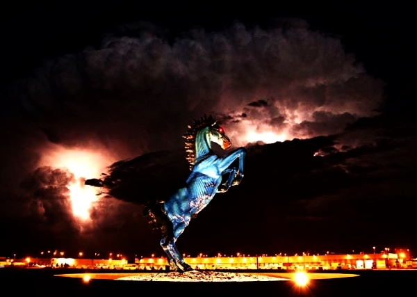 I know everyone has a joke about Denver's airport, but seriously...this thing stands outside it. Is there any doubt it is the airport that God forgot? (slate.com)