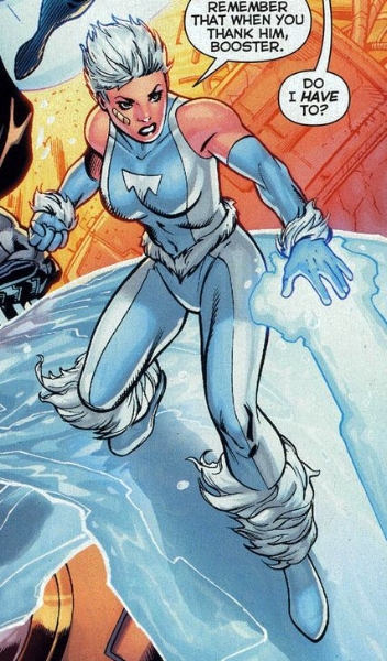 No one but me likes this as her costume. I also love the Nelly bandage she rocks.