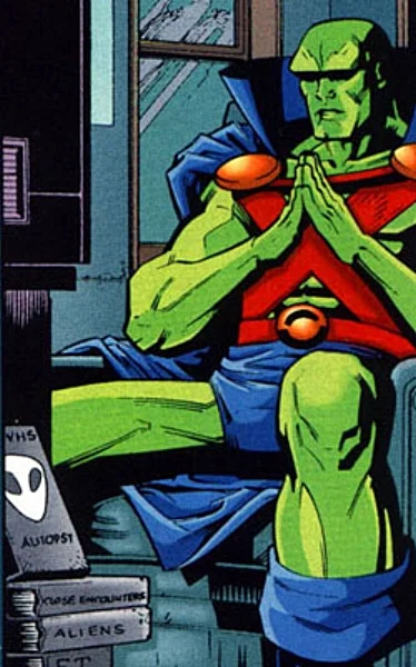 J'onn waits forever by the phone.