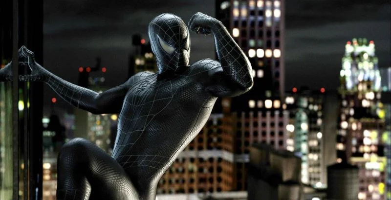 Spidey showing dem gains! (Image from Sony Pictures)