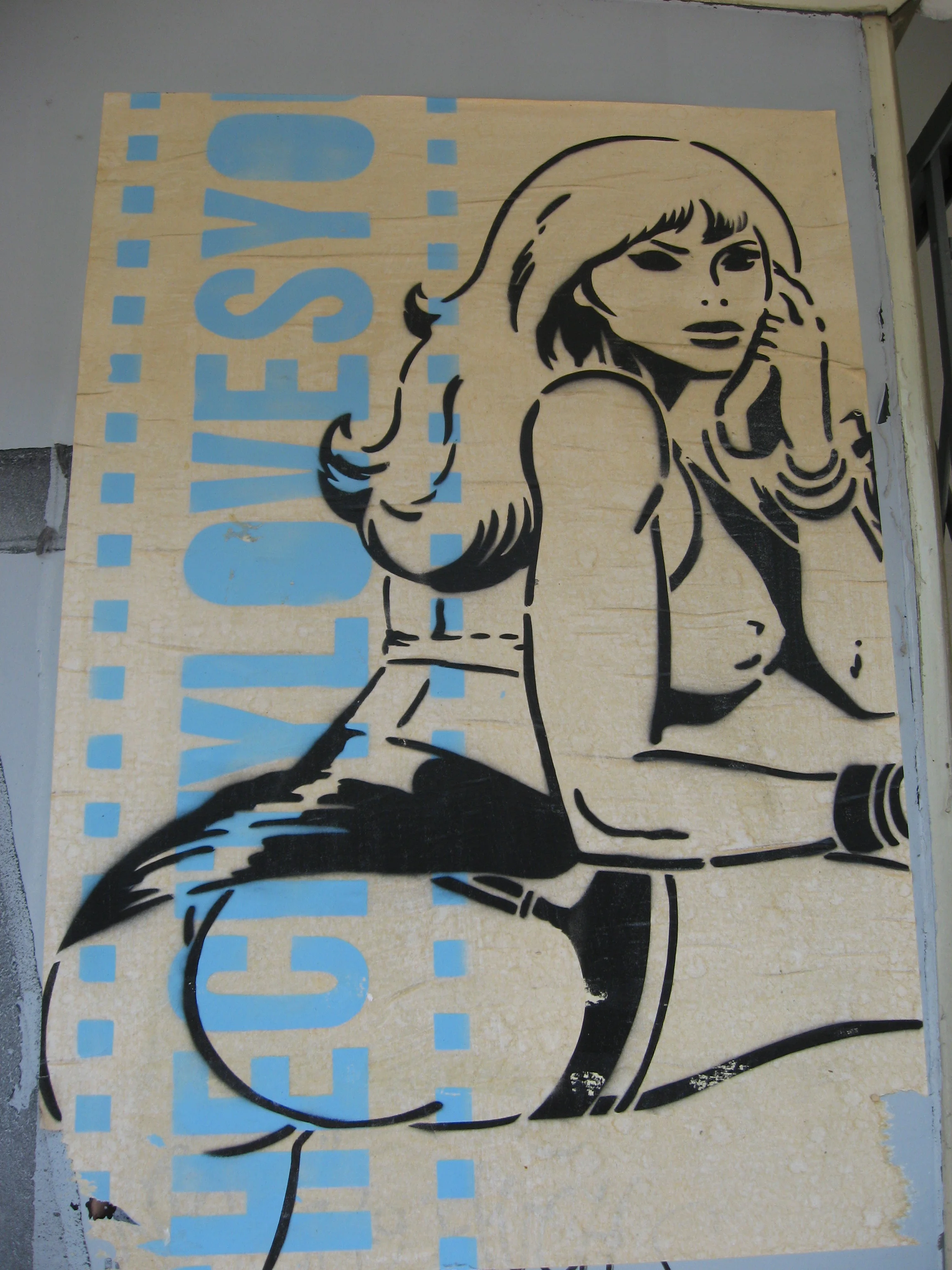 Title "Loves You." It wouldn't be Germany without some eroticism. 