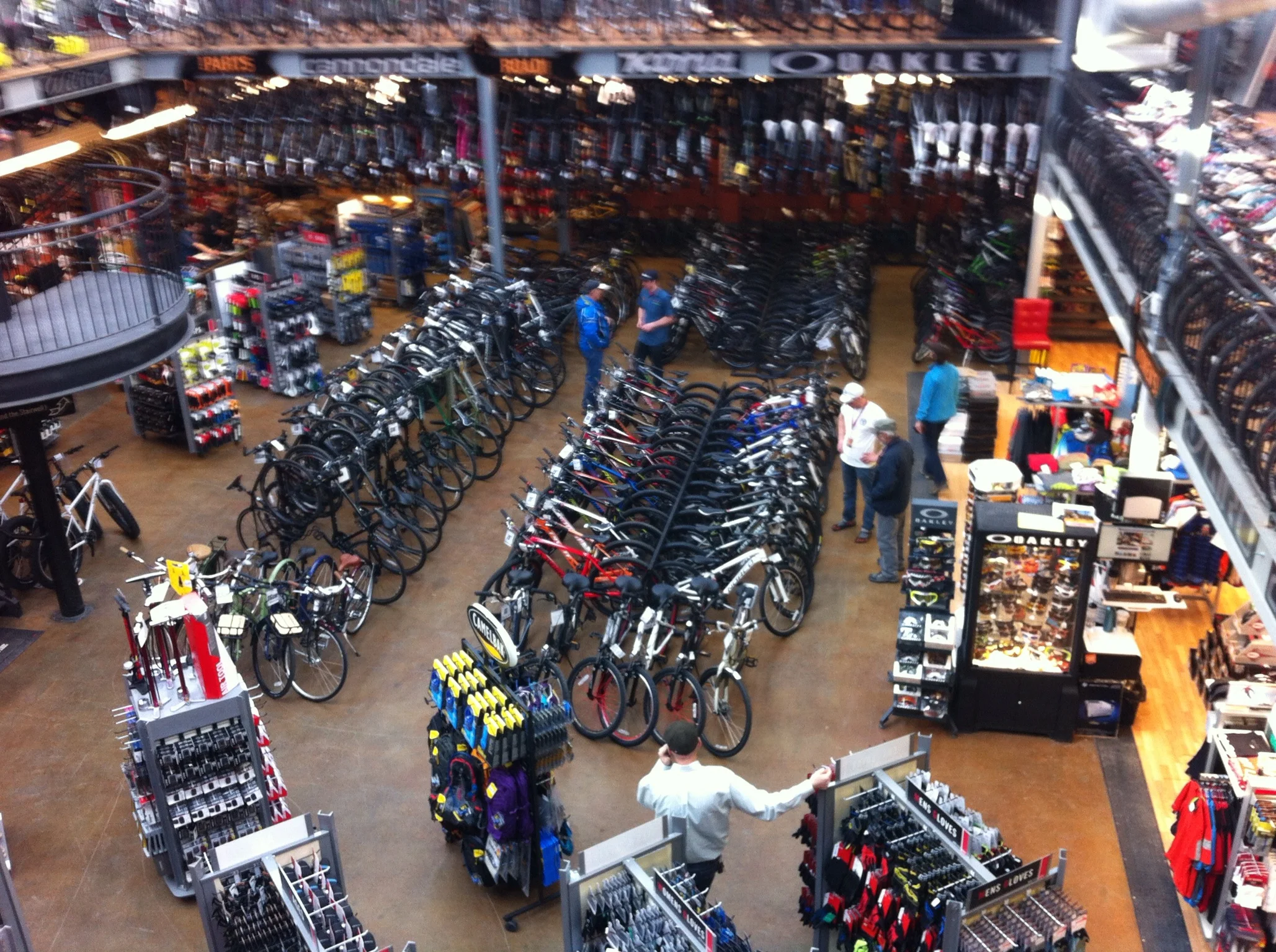 Calgary is home to perhaps North America's largest retail bike shop - Bow Cycle in beautiful downtown Bowness. 