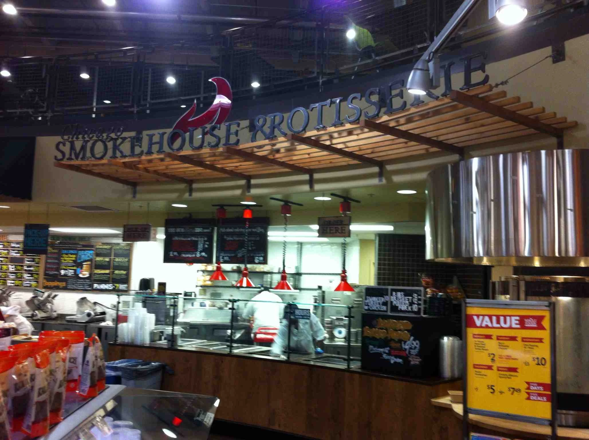 Don't like diner food, then there is a Smoke House, or Pizza Shop etc. 