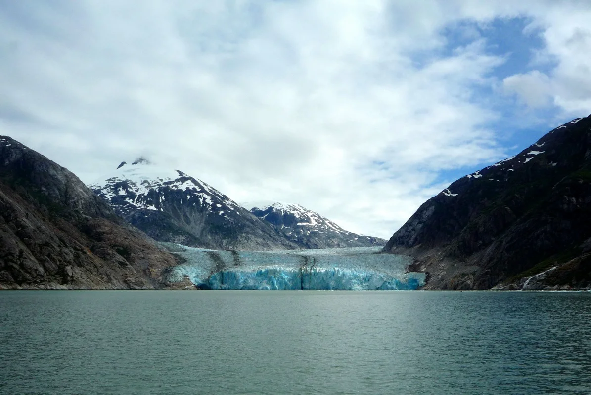 glacier at Tracy Arm