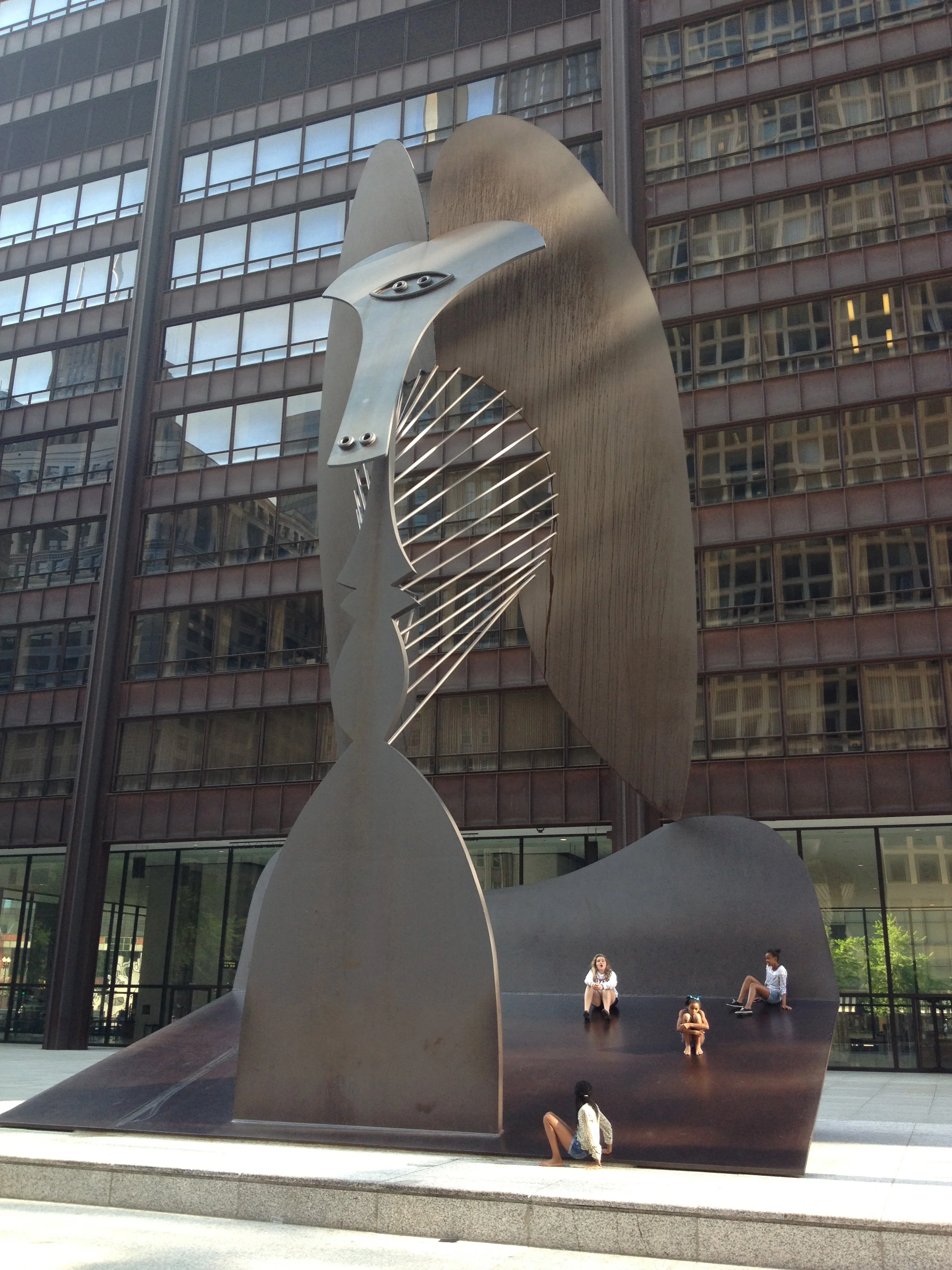 A few blocks away from Millennium Park are several signature public artworks (Picasso) that sit on plaza's in front of office buildings. While there were highly popular when installed over 30 years ago, today they are just part of the urban landscape. Is this the fate of all public art?