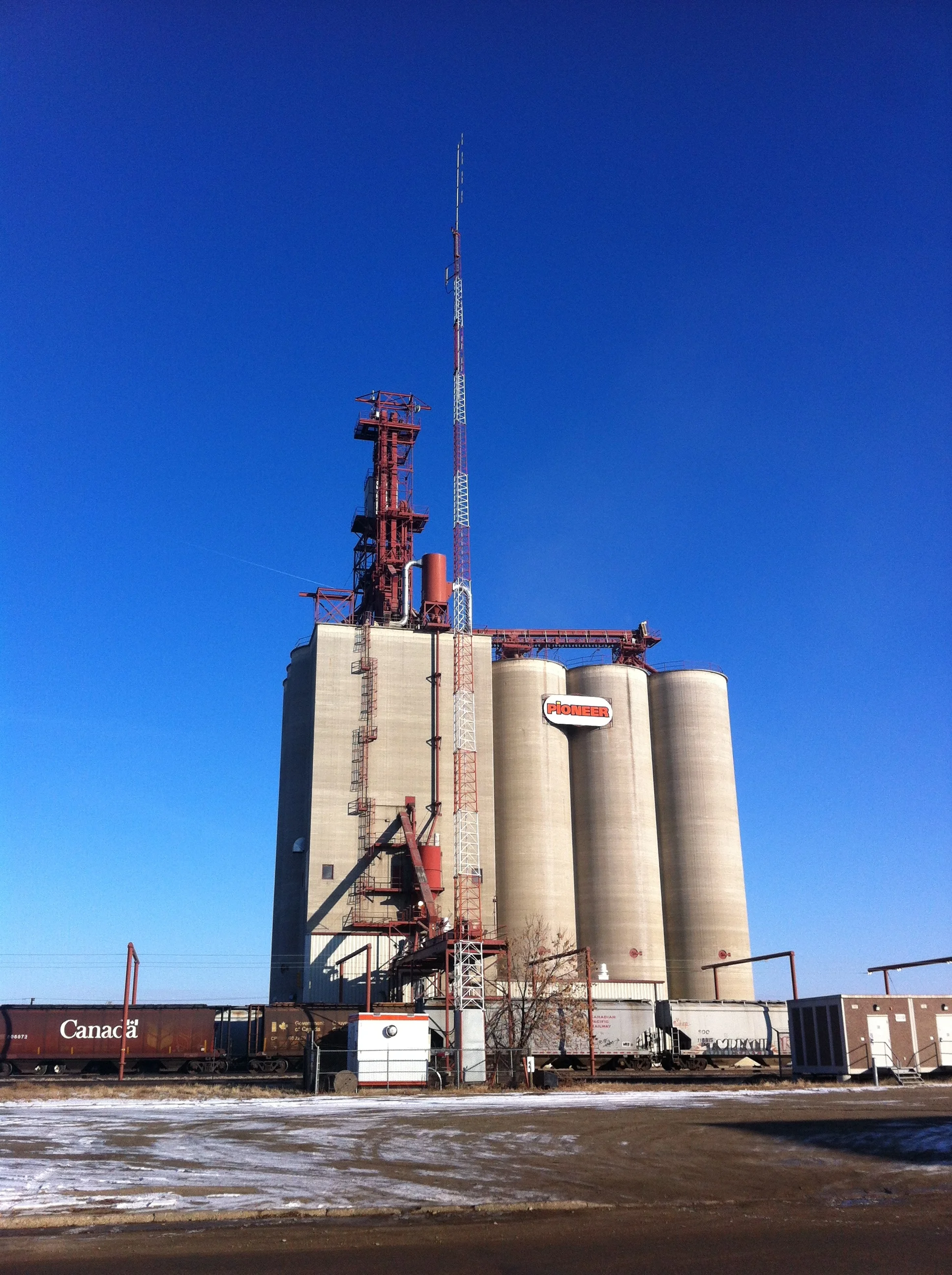 The new prairie sentinel! Brutalist architecture at its best? worst? 