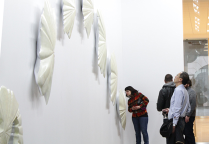 On the second floor (+15 level) SQCommons has been operating a "pop-up" contemporary gallery both in the public areas and in a 6,000+ square foot future retail space. The space has also been used for several special events including Burst Calgary. 