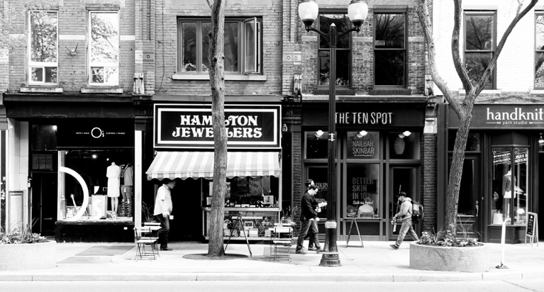Hamilton Jewellers has been on James Street South for over 70 years.