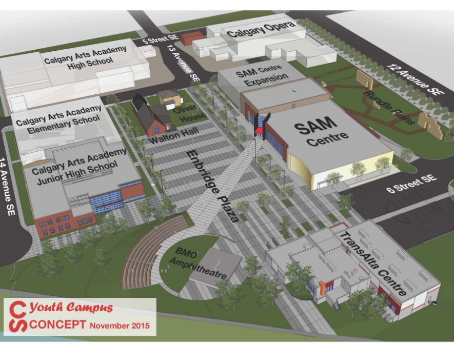 Calgary Stampede is currently developing its new Youth Campus as part of its master plan. The next phase is the expansion of the BMO trade show building into a multi-purpose event centre. 