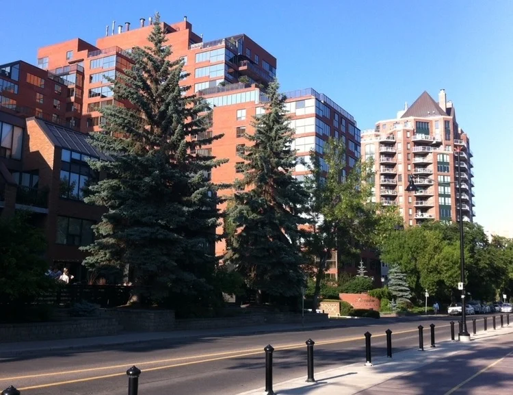 26th Avenue SW in Mission along the Elbow River is a millionaire's row.
