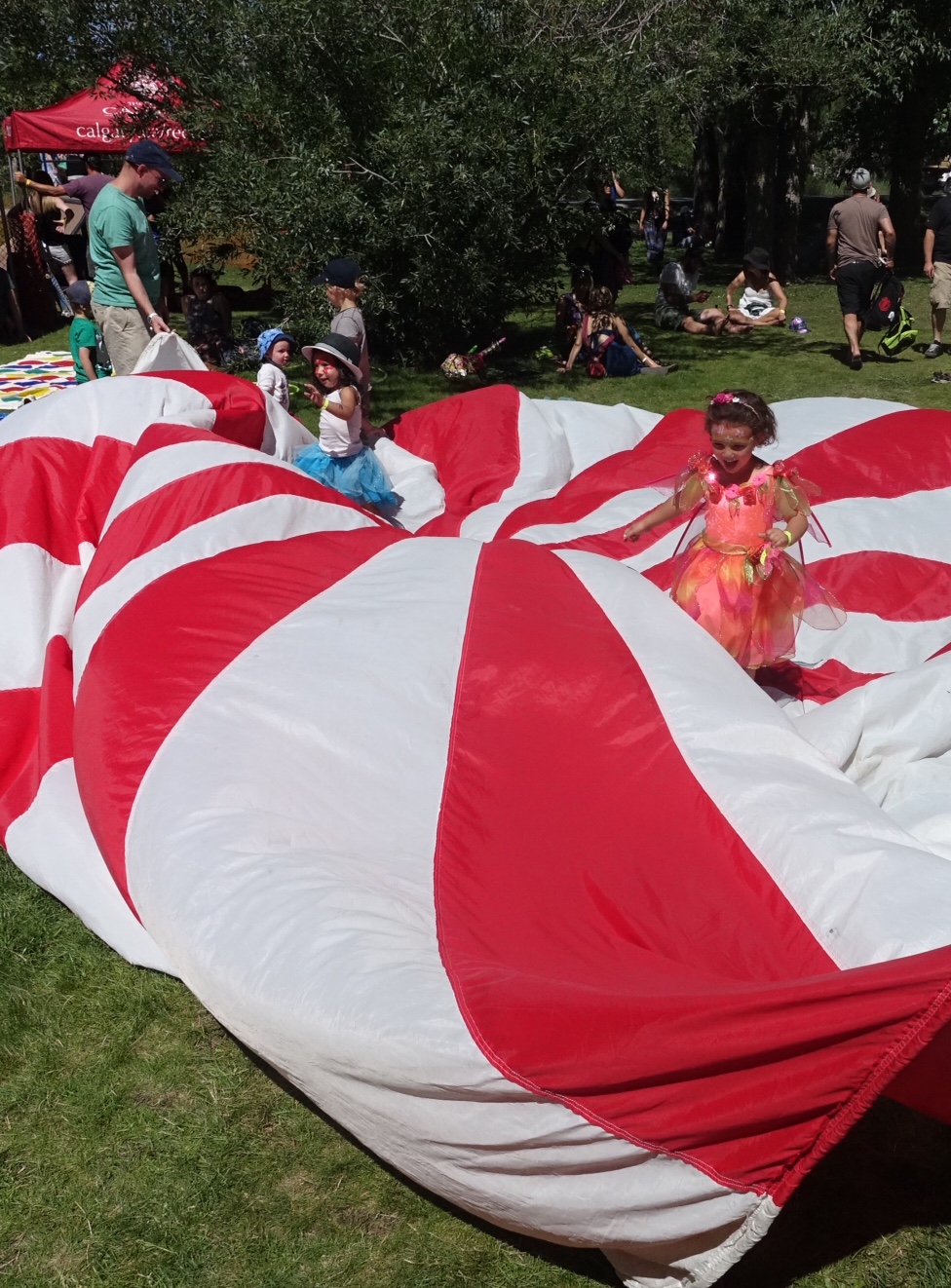 Kids definitely loved the festival.