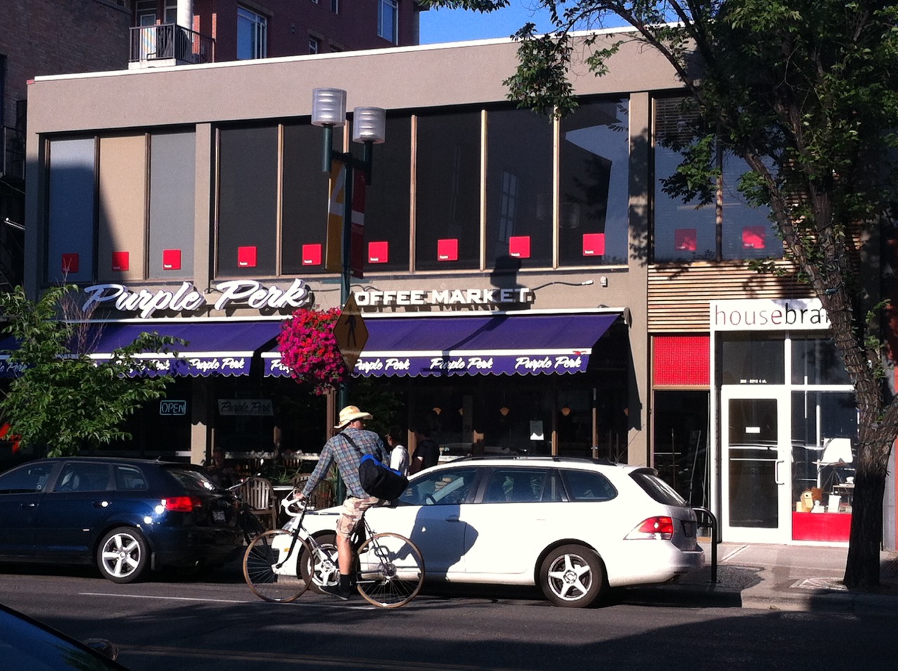 Mission's Main Street (aka 4th Street) is home to a wonderful array of cafes and restaurants and the annual Lilac Street Festival each spring. 