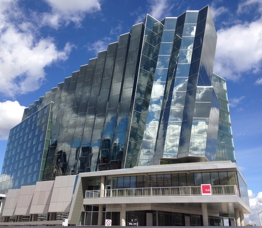 New hotel in Edmonton's Quarters is like a precious jewel-like ring setting. 