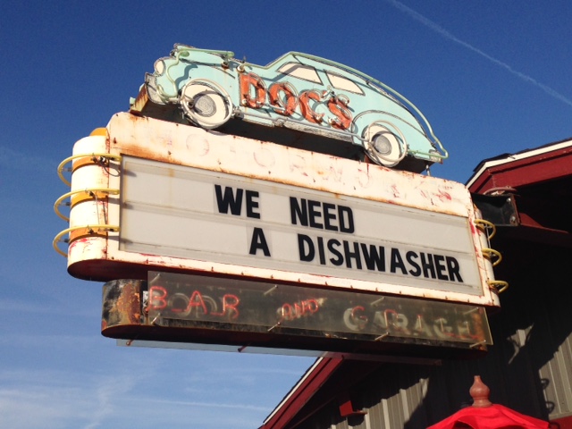 We loved all of the vintage neon signs that were scattered around Austin...