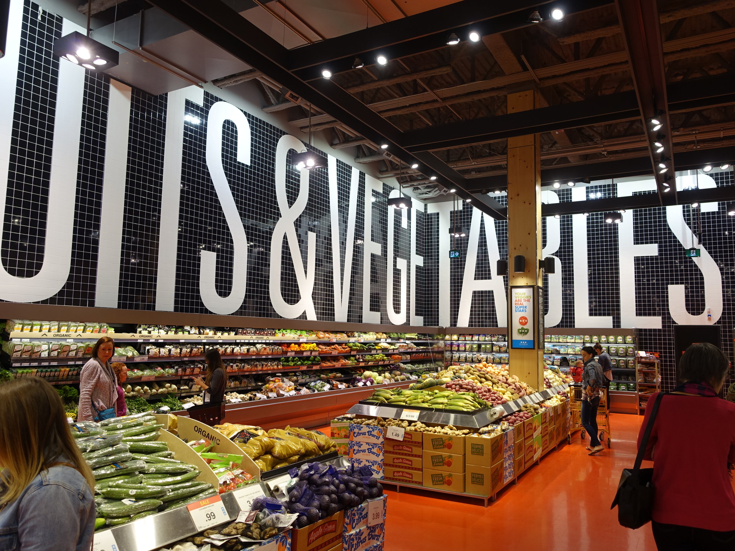 City Market in Edmonton's Brewery District is a full-scale grocery store that meets the diversity residents' needs. 
