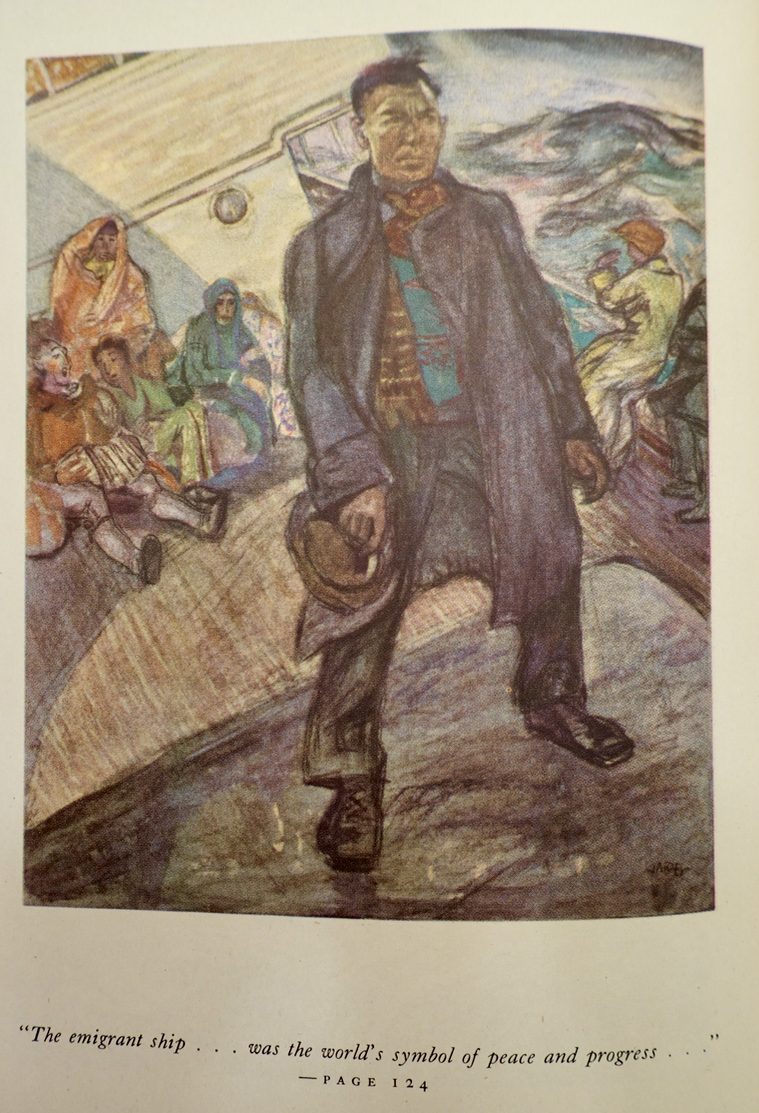 painting by Frederick H. Varley, A.R.C.A., Vancouver, B.C. 1941