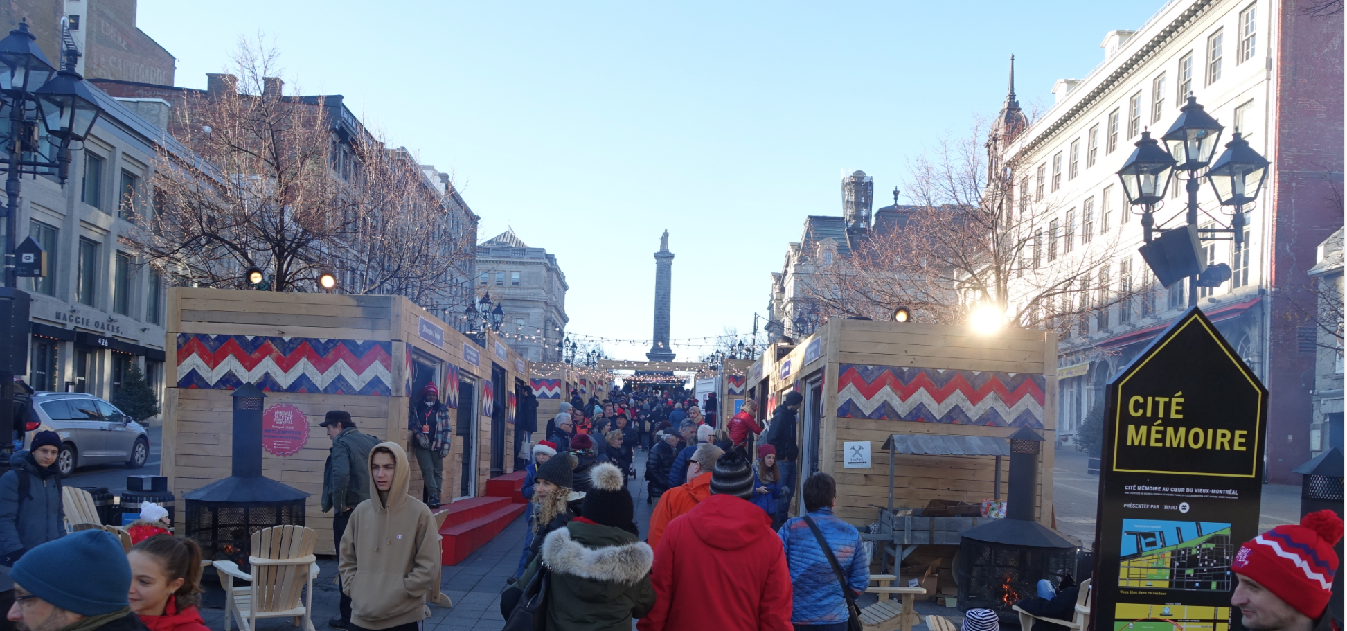 One of several Winter Markets that we encountered as we flaneured Montreal's City Centre. 
