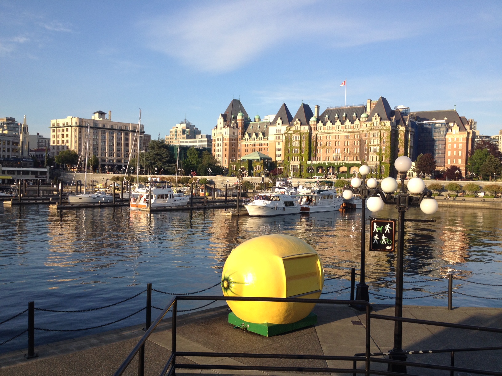 Victoria's waterfront.