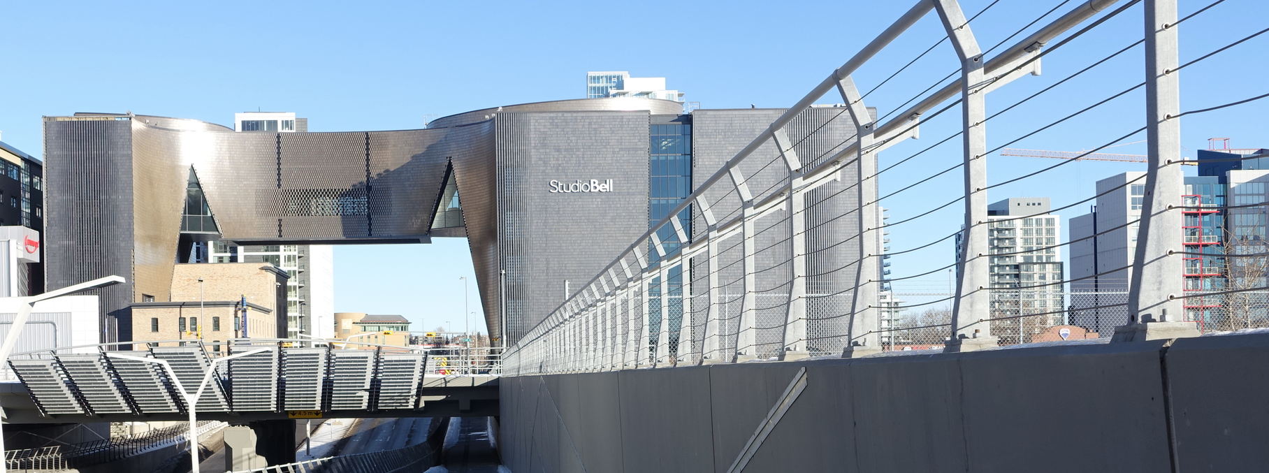 National Music Centre, gateway to East Village.