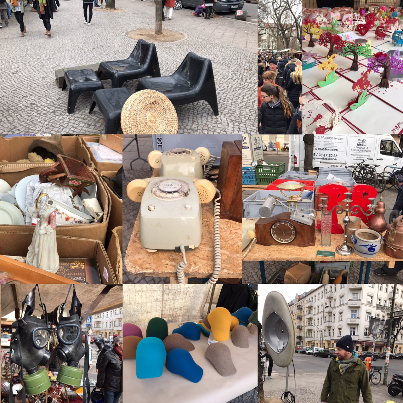 Yes there was also some fun artifacts to be found at the market. 