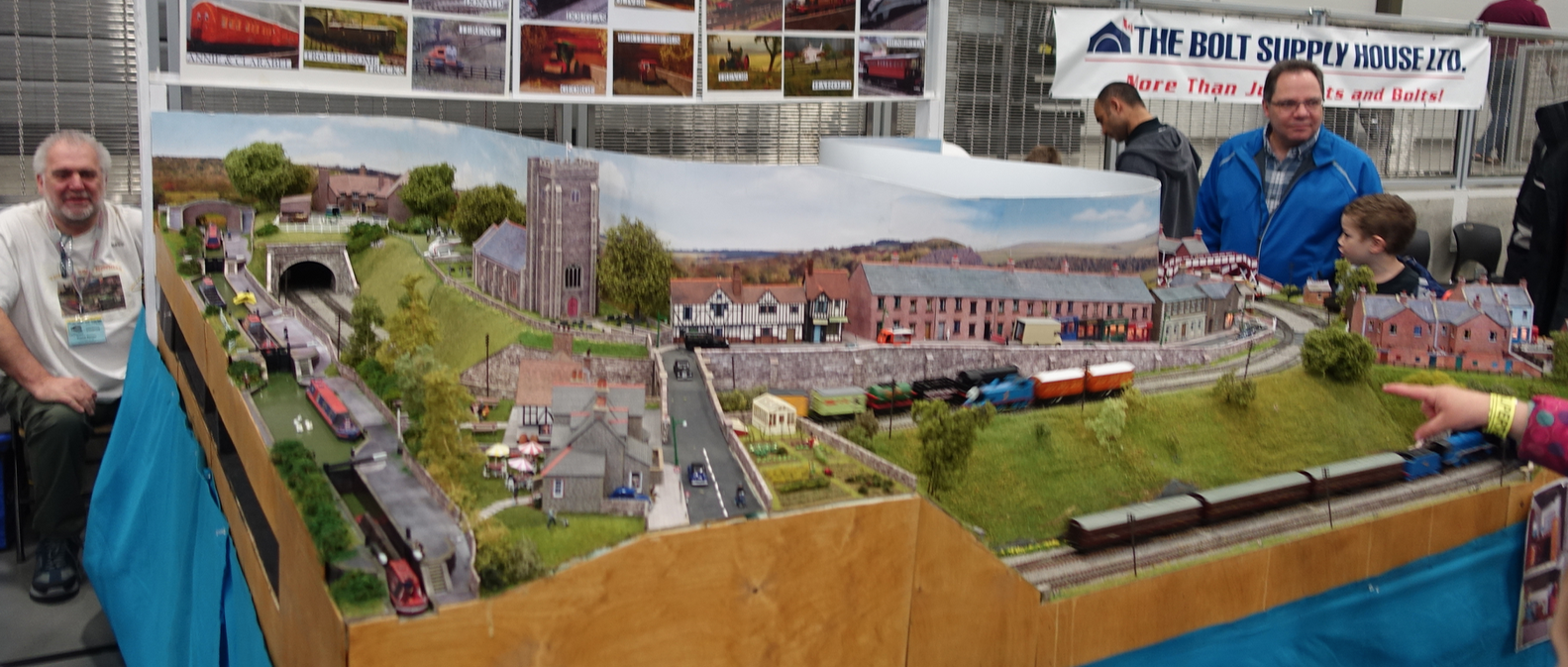 All of the buildings in this model were built using templates downloaded from the internet. 
