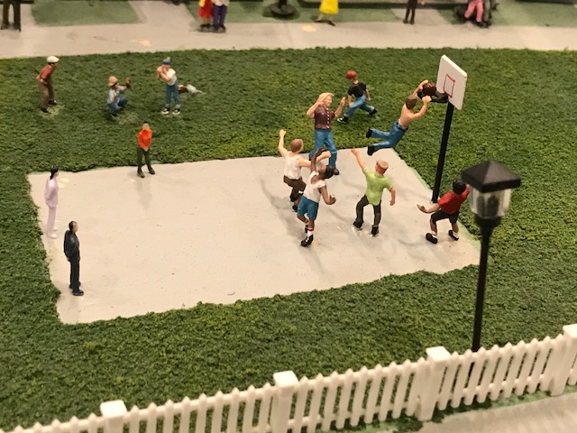 Loved the slam dunk in this vignette. 