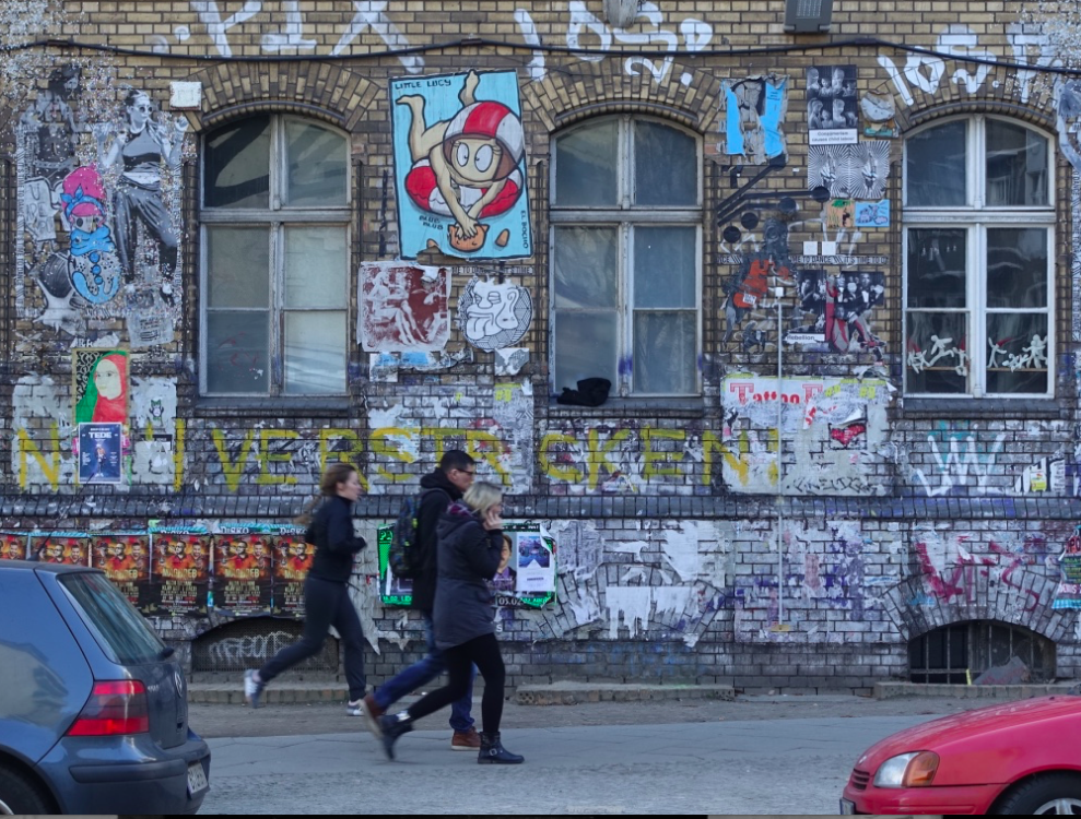 Typical Kreuzberg streetscape.