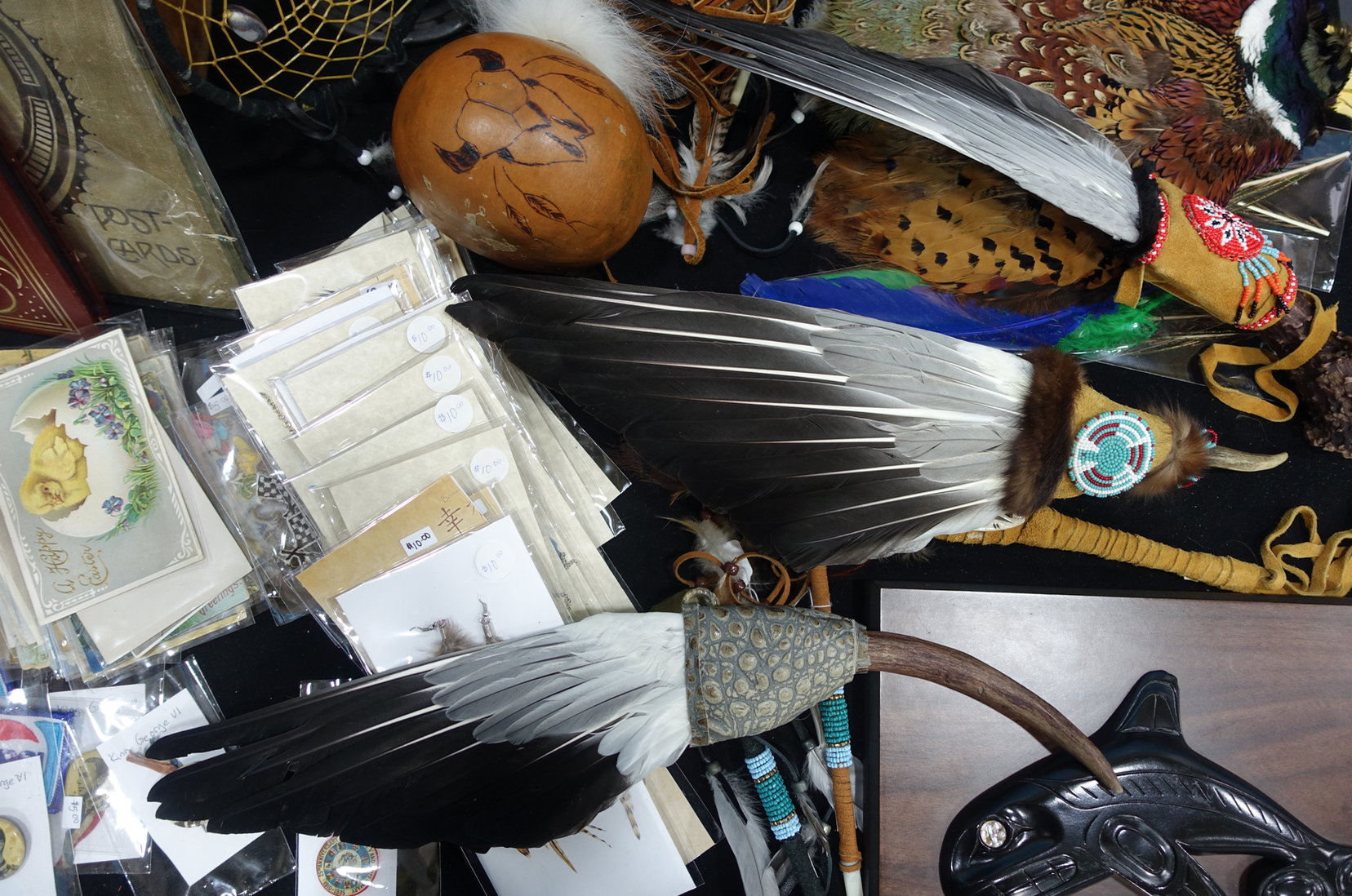 A flea market collage. 