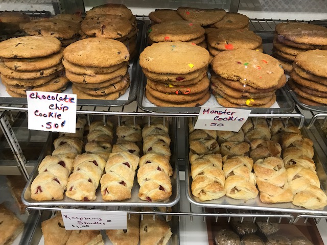 Pete's cookies and strudel - WOW 50 cents and a Loonie. How could resist?