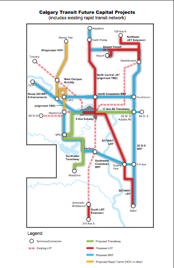 Calgary has an ambitious transit vision.