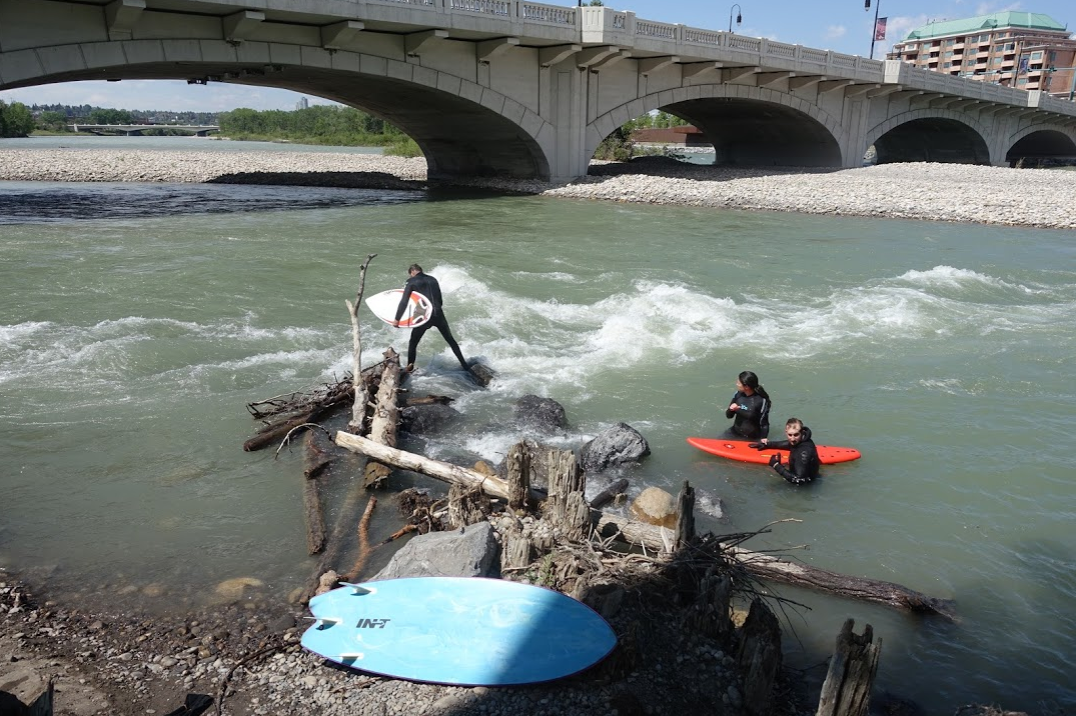 If Amazon chose West Village for HQ2 their employees could body surf in the Bow River at lunch and after work.