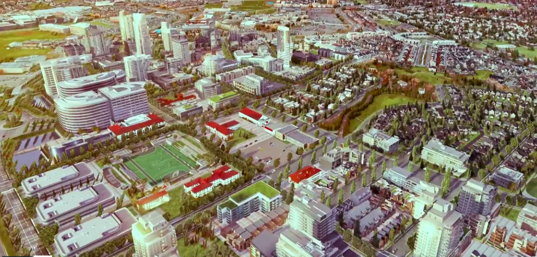 Currie is new 195-acre mixed-use urban village (7 kilometres from downtown) under construction that will become home to 12,000 Calgary residents. Photo Credit: Currie Life website.