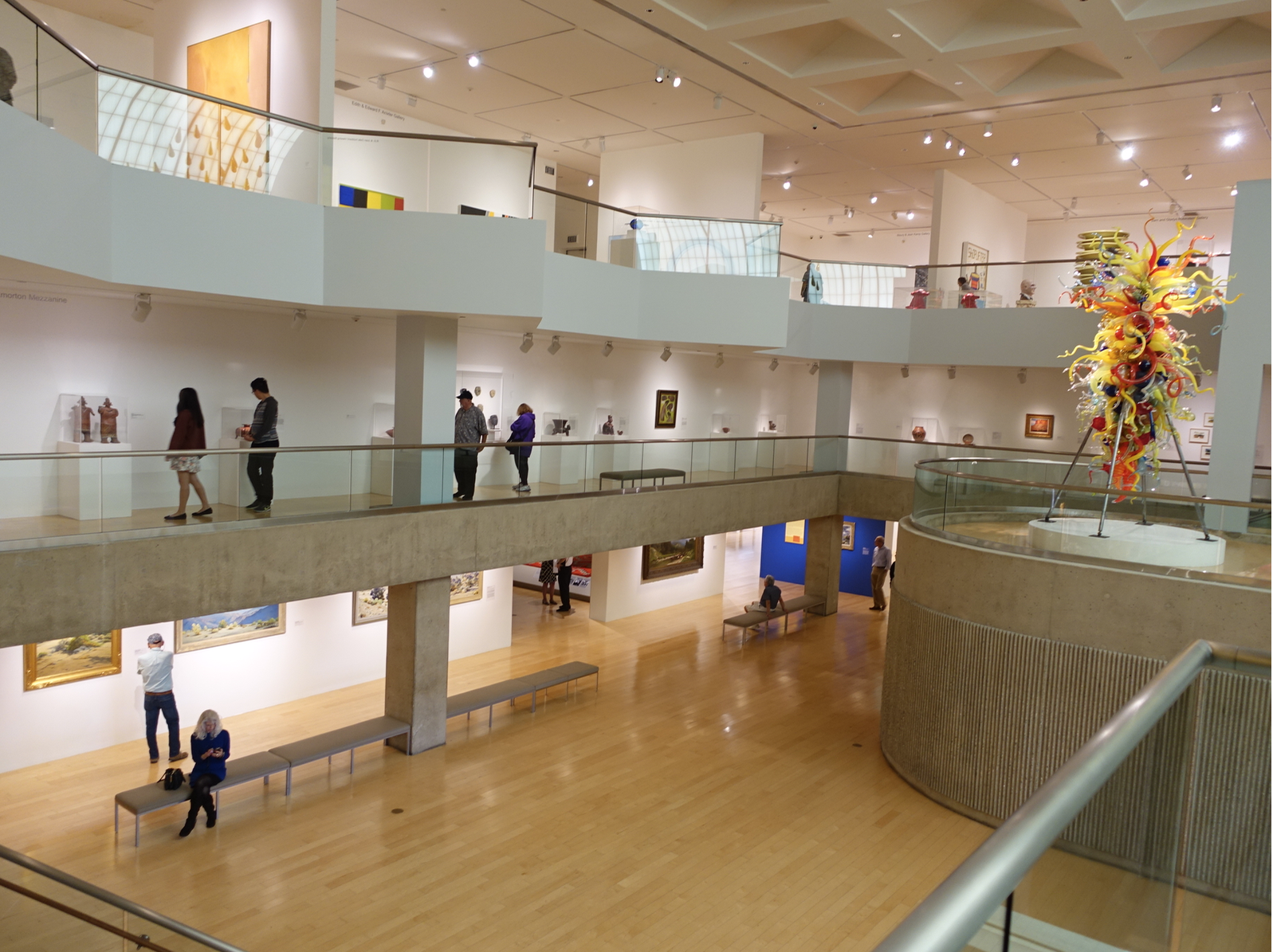 There is nothing weird, wild or wacky about PSAM, which makes it easy to enjoy the art and not get lost. 