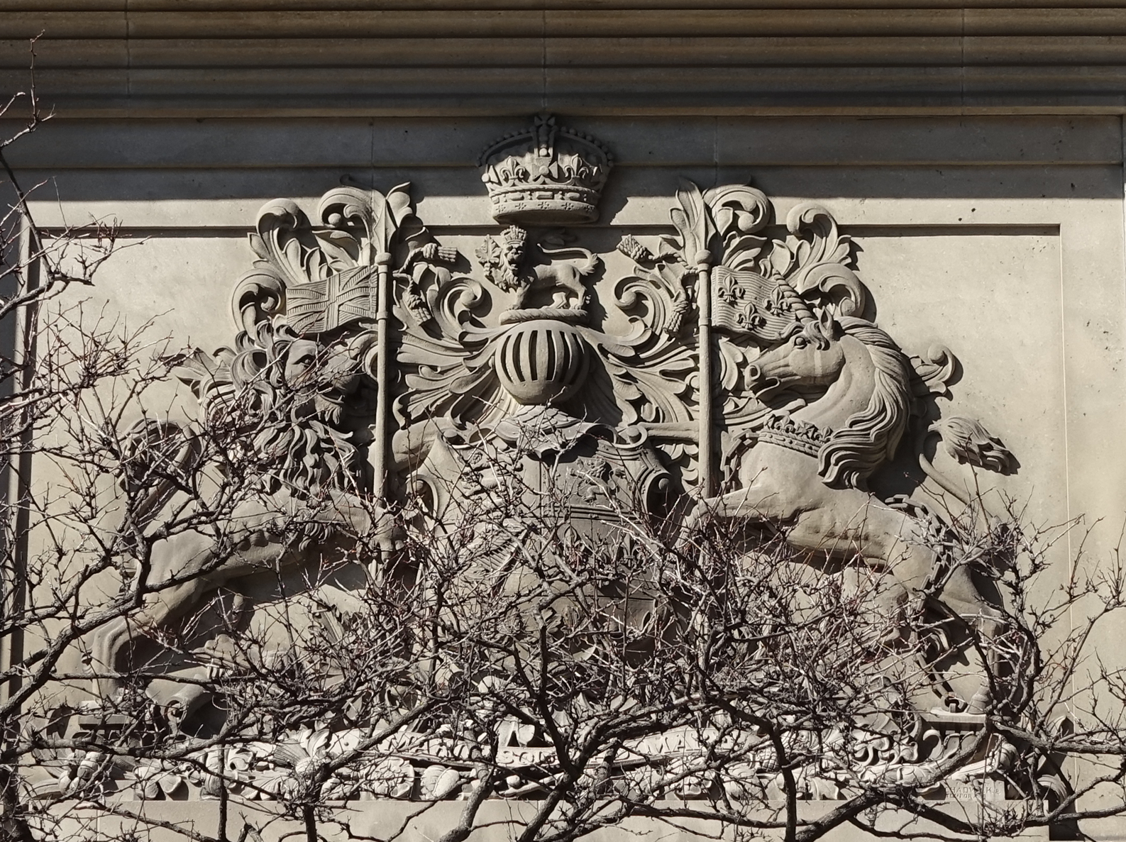 Thought Hamilton's downtown there are amazing relief artworks form the early to mid-20th Century. I am thinking we need to bring this kind of public art back. 