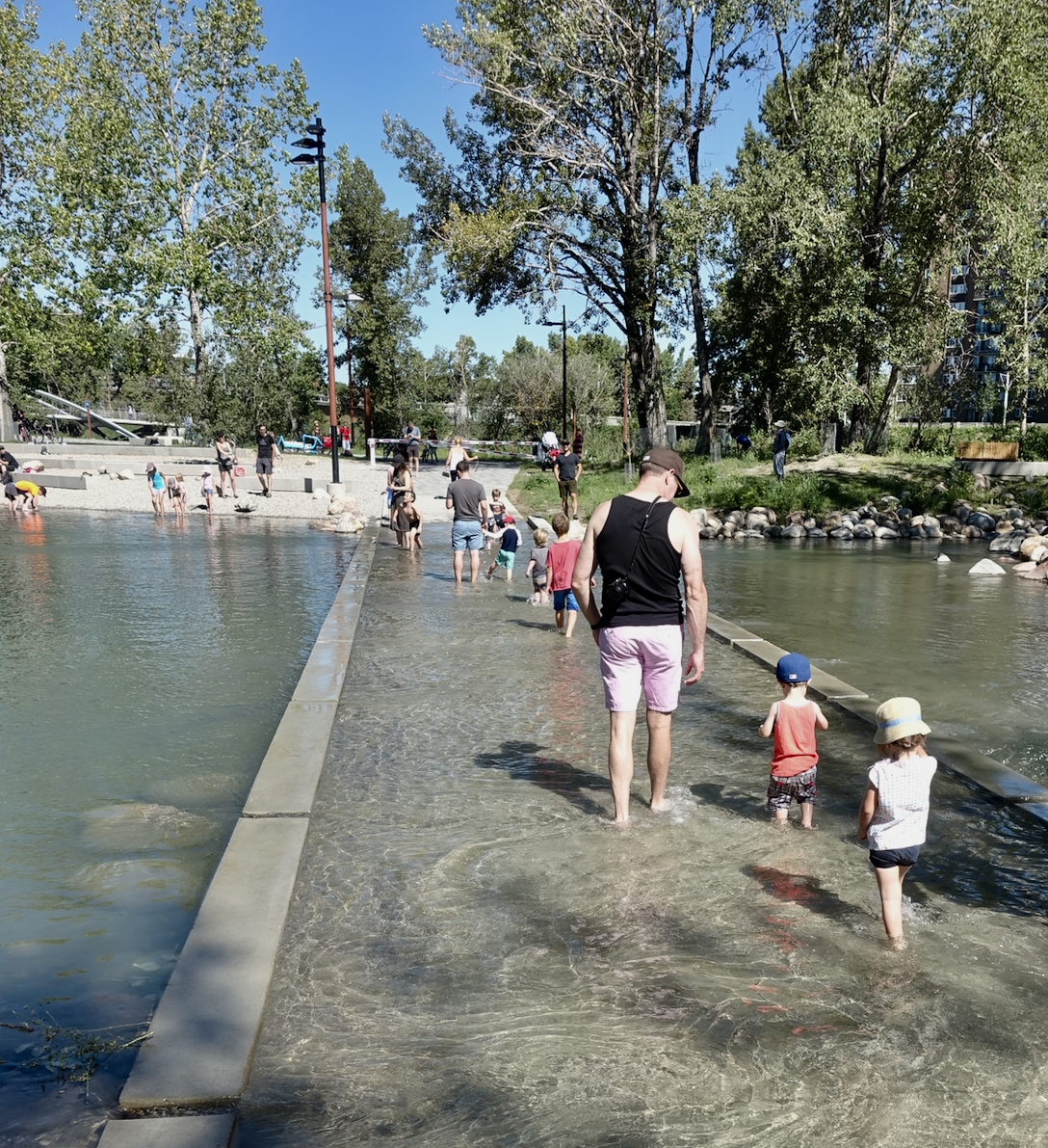 St. Patrick's Island is a special place for families. 