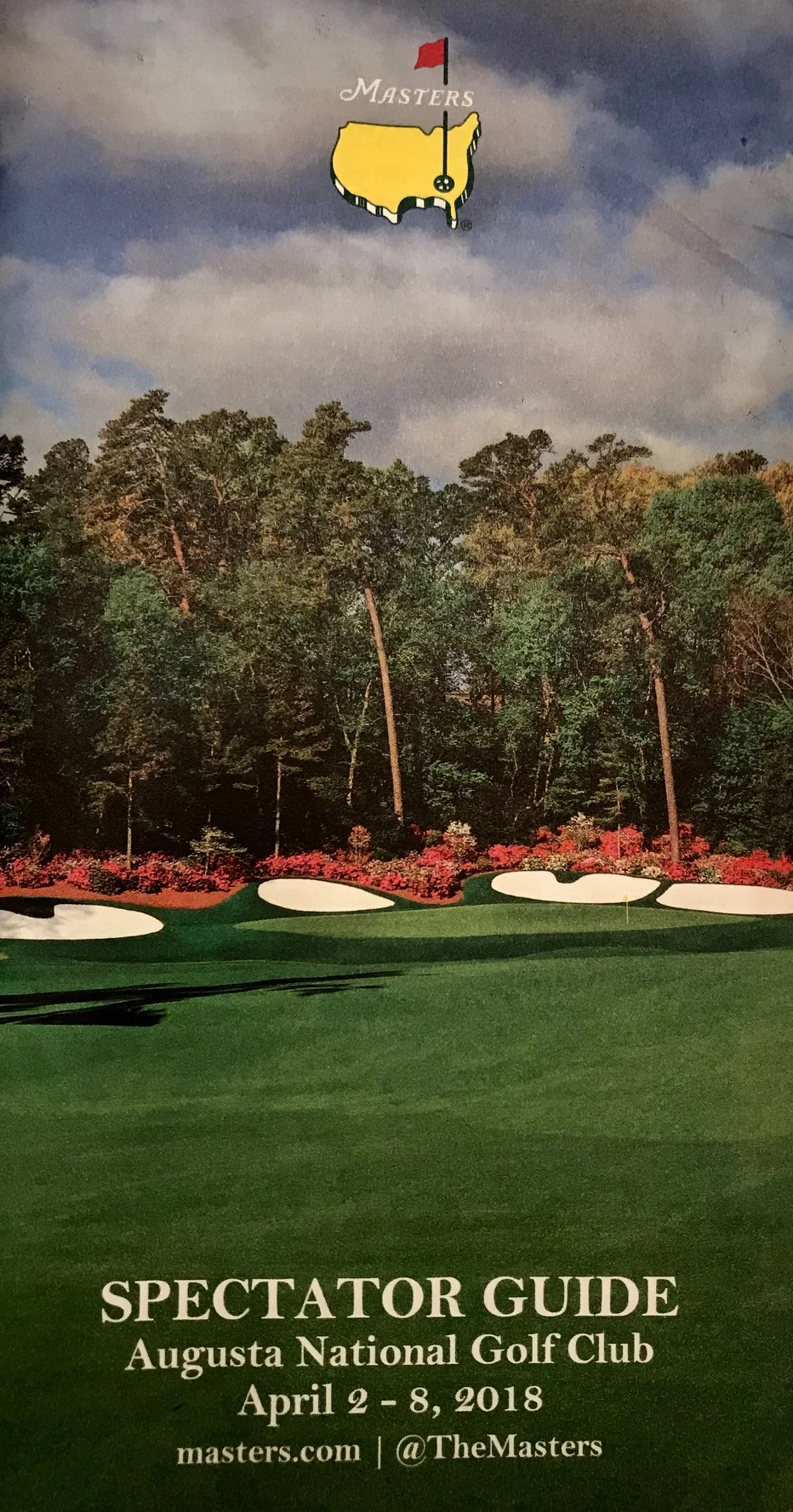 Everyone gets a guide to the golf course and history when you enter. Why don't they call it the PATRON GUIDE?