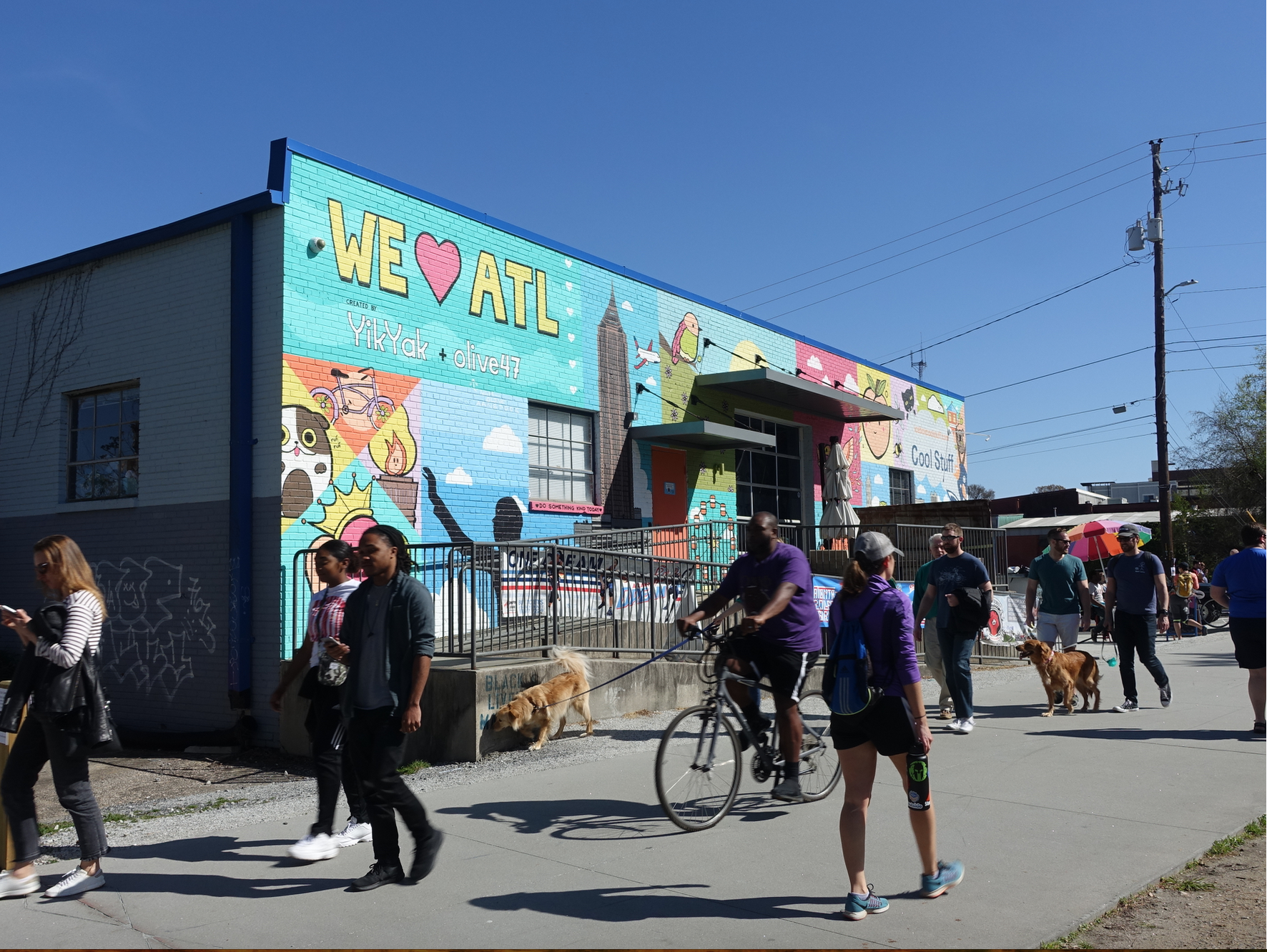 Atlanta's BeltLine is a popular multi-use pathway that has been a huge catalyst for development. 