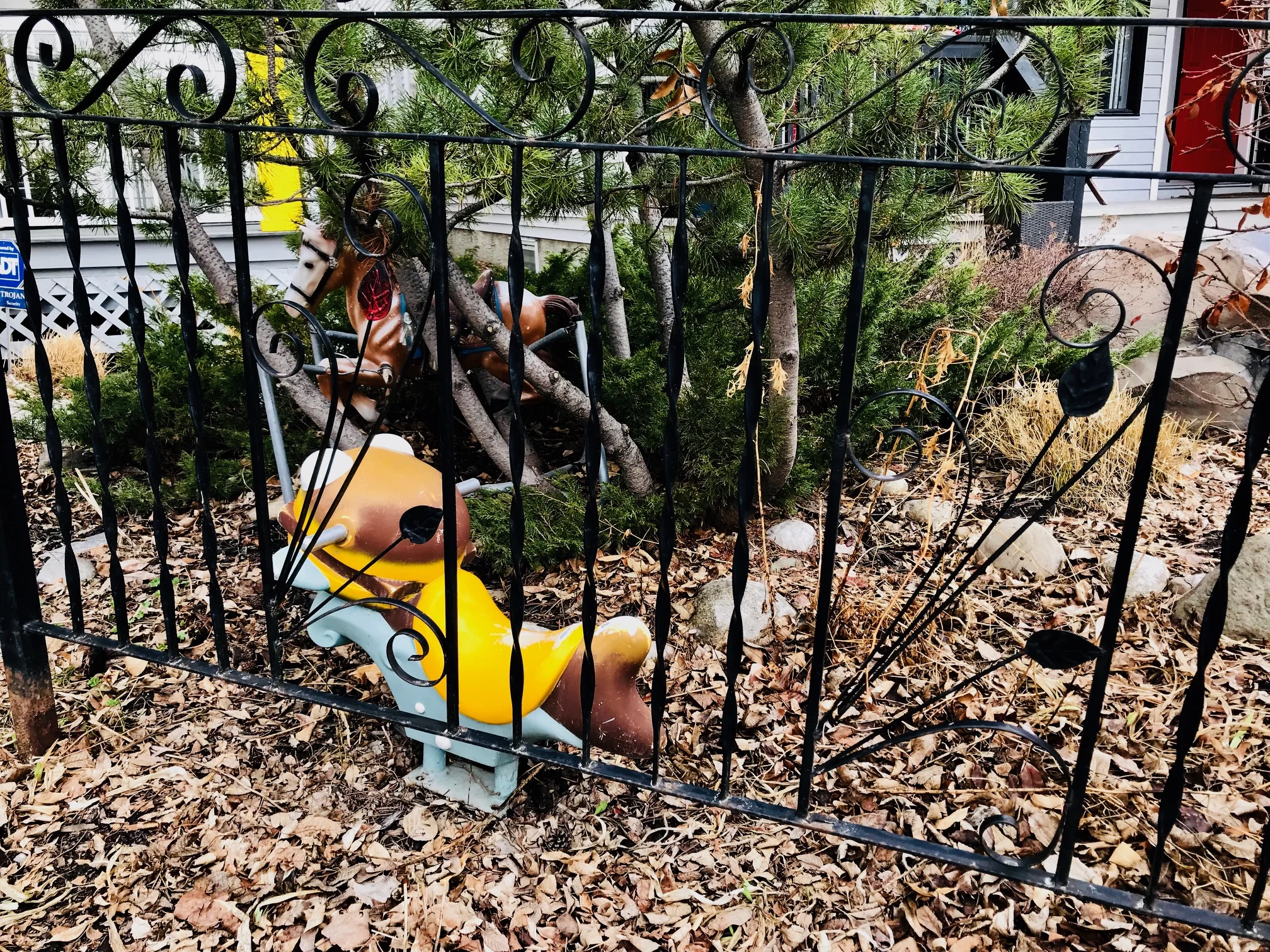 Garden ornamentation.