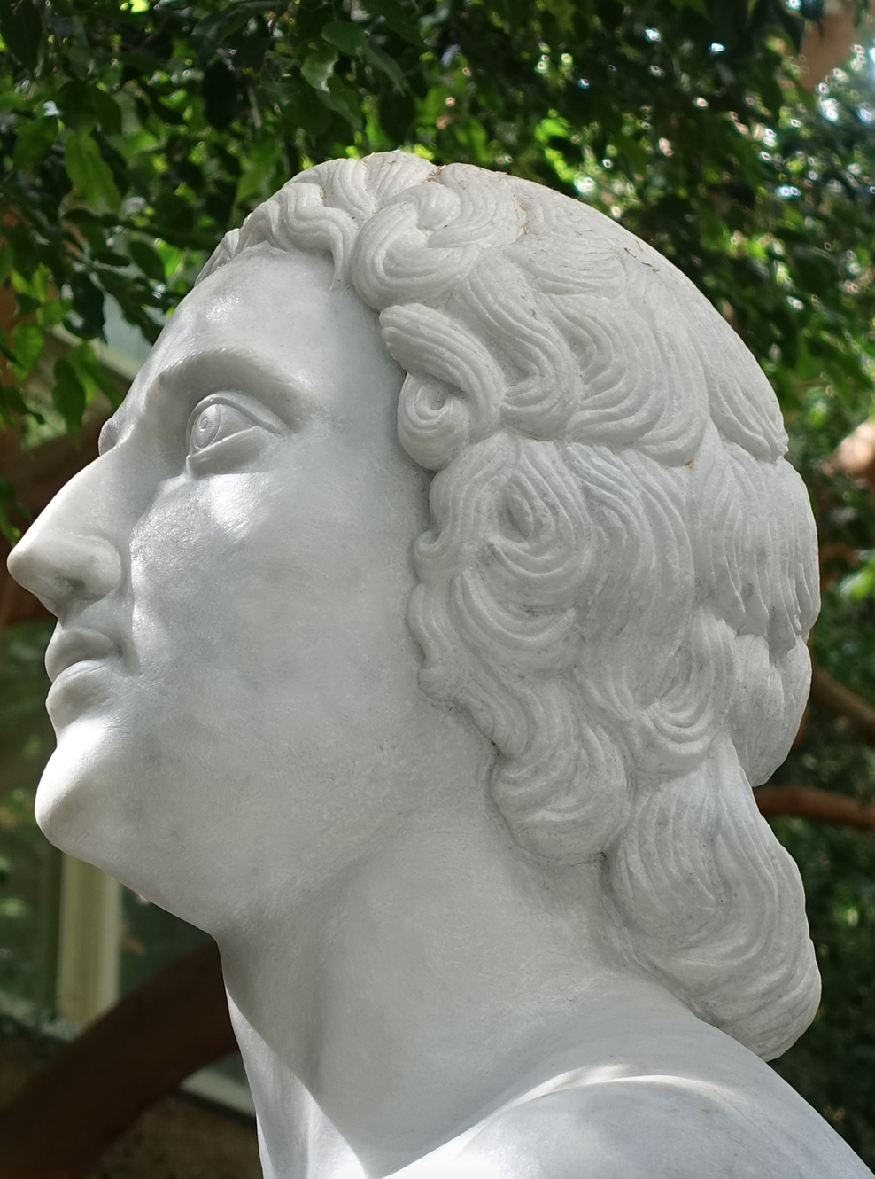 Plato, Nikolaos Pavlopoulos, marble, University of Calgary