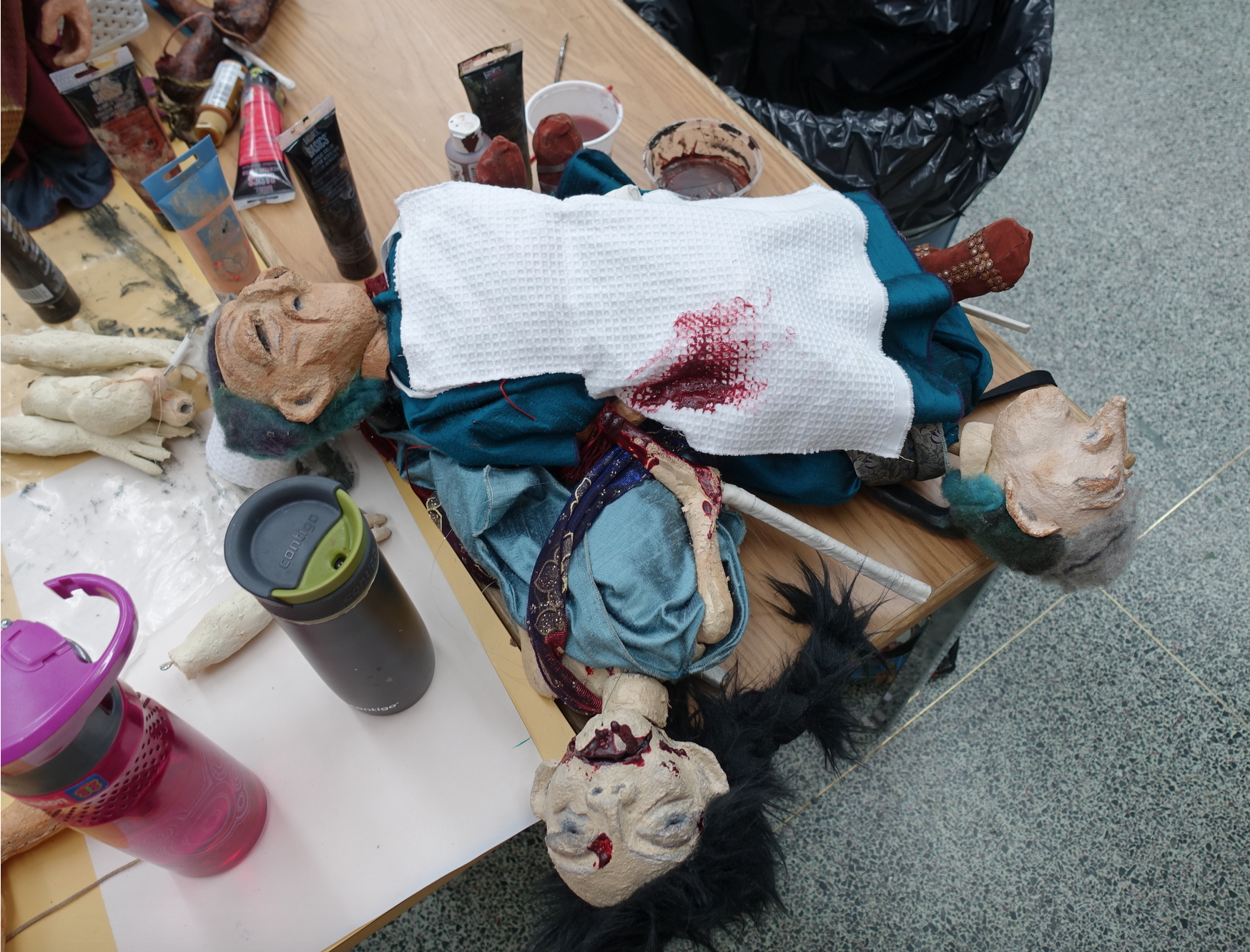 The Stumped Productions workshop on the UofS campus was a fun even if somewhat gory surprise. 
