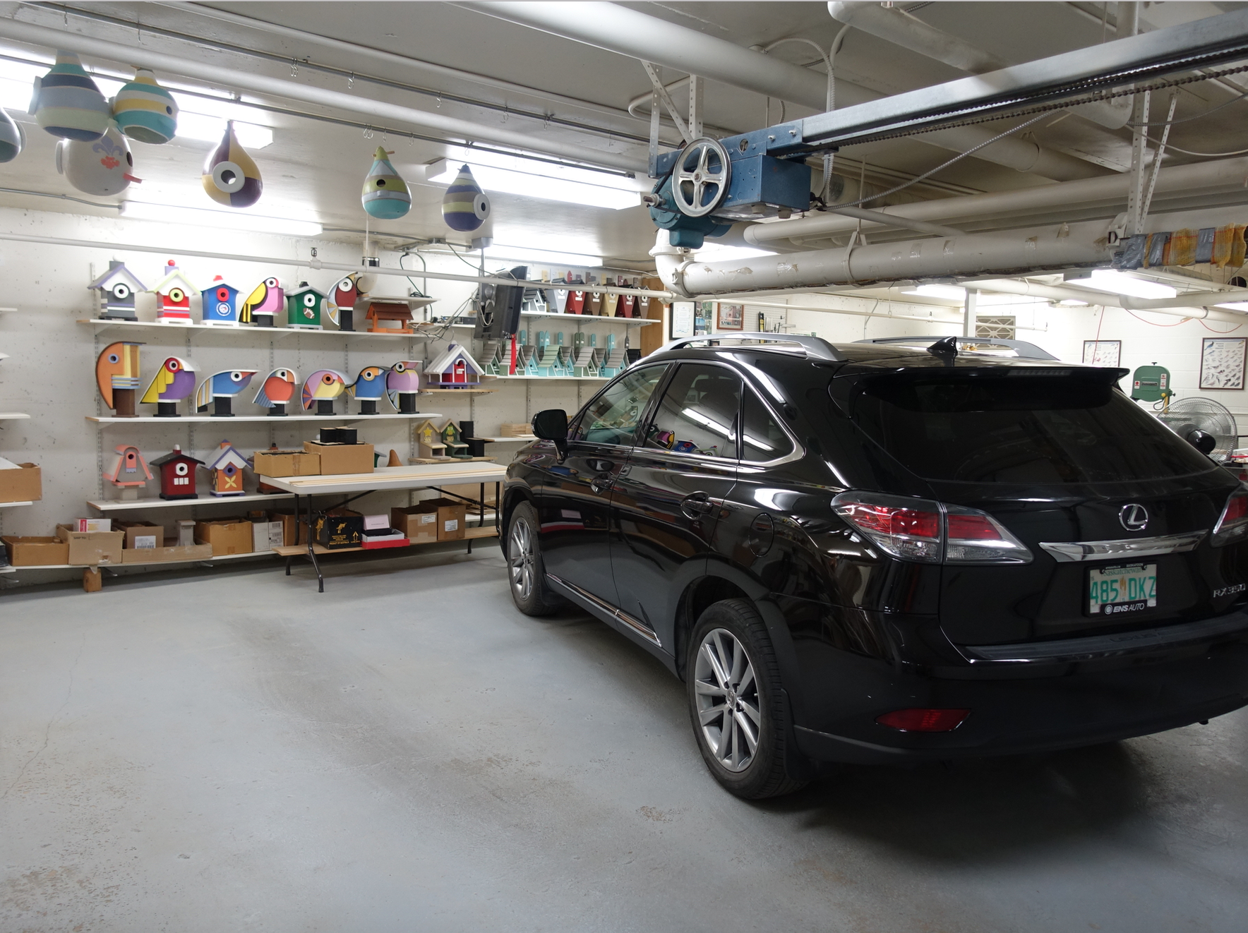 John Remai's (JR to his friends) garage/workshop.