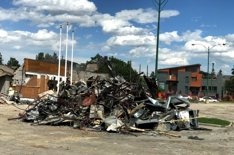 The old Kensington Legion is gone, soon to be replaced by a mid-rise condo with main floor retail. This will be a game changer for our community. 