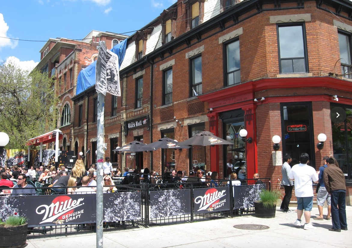 Sidewalk patios are common place in Toronto and Canadian cities today; this was not the case in 1990.