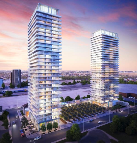 Lamb’s Orchard project consisted of two condo towers with a mini orchard in the middle along 12th Avenue SE.