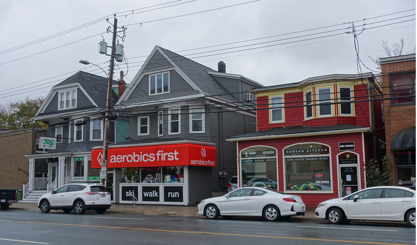 Old houses make great boutique stores, cafes and restaurants.