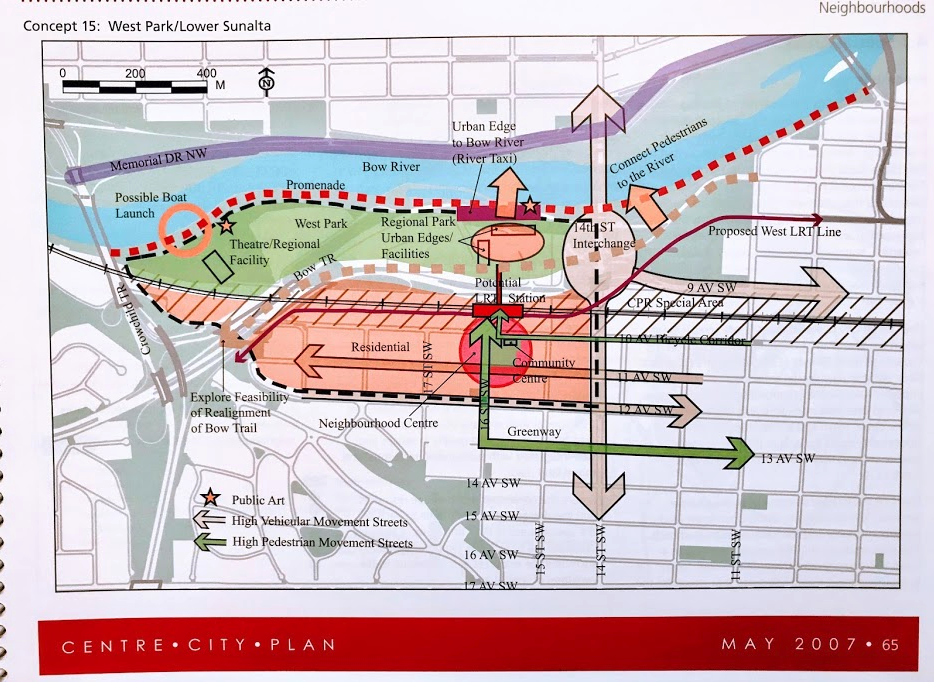 One of several illustrations from the current Centre City Plan.