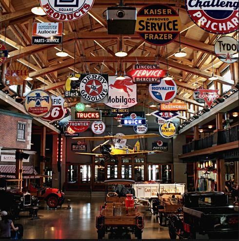 Heritage Park’s Gasoline Alley